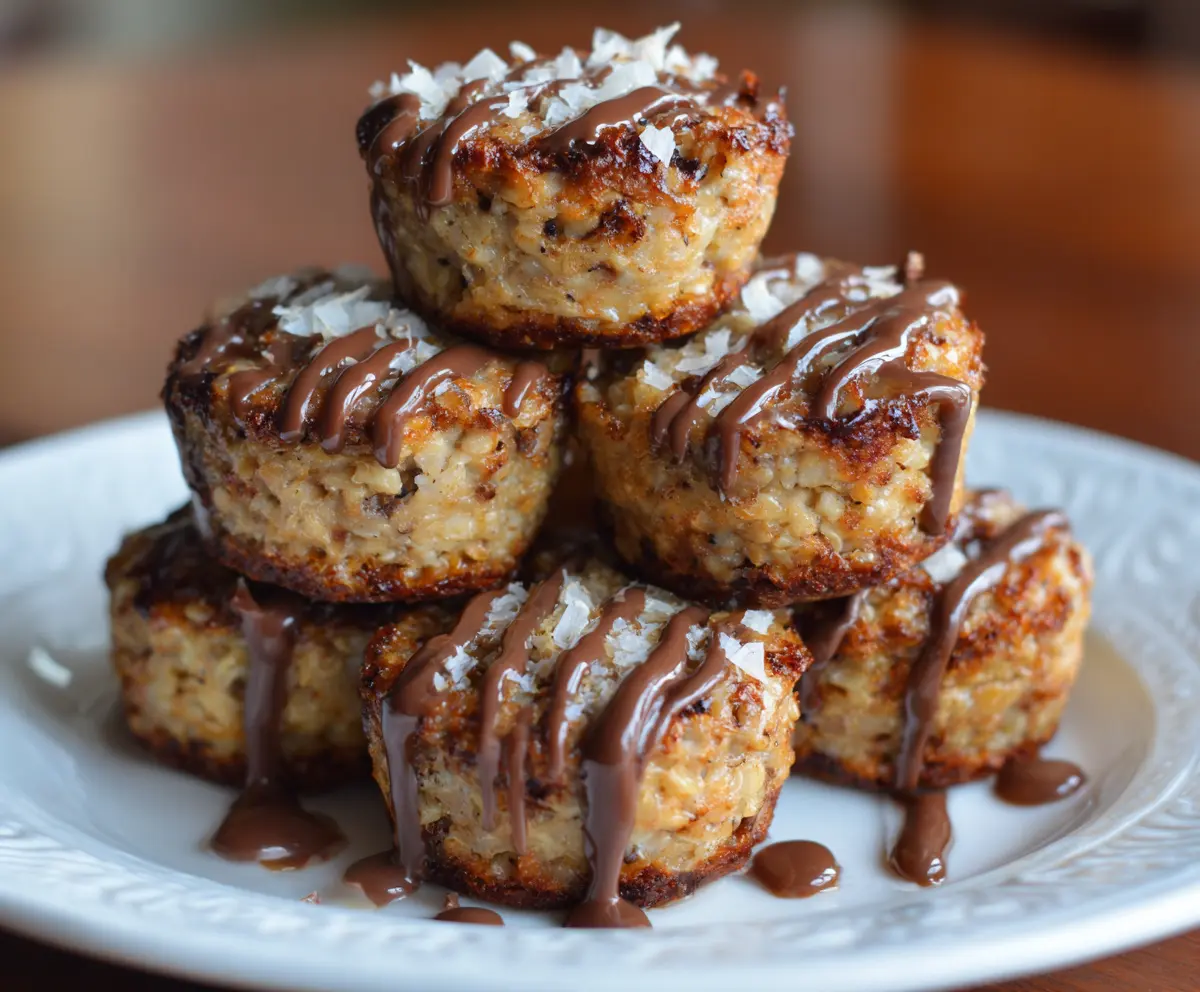 Delicious cottage cheese banana oat pancake bites perfect for a healthy breakfast or snack.