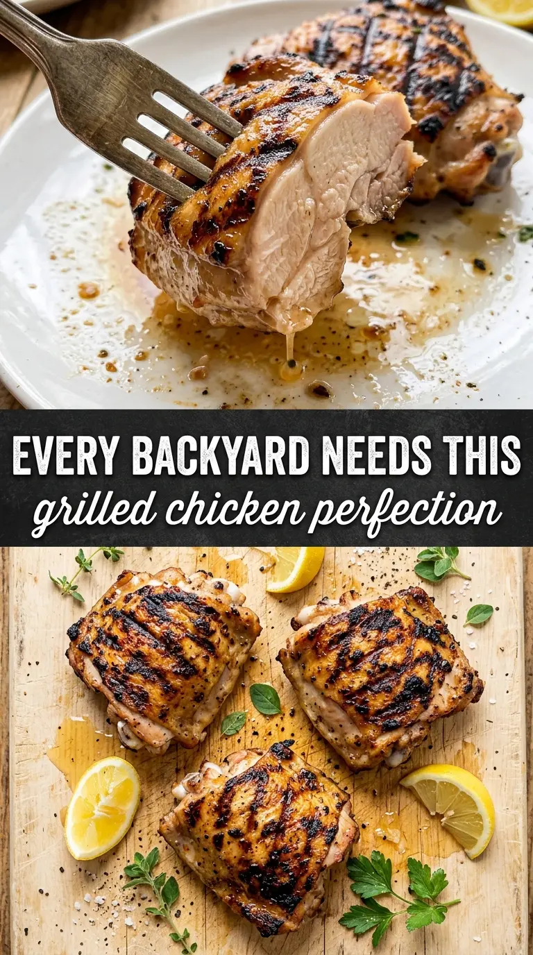 All-Star Grilled Chicken classic juicy BBQ-style