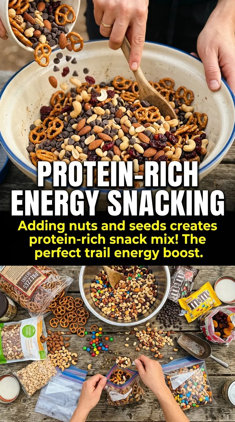 Campfire snack mix golden crunchy sweet-salty