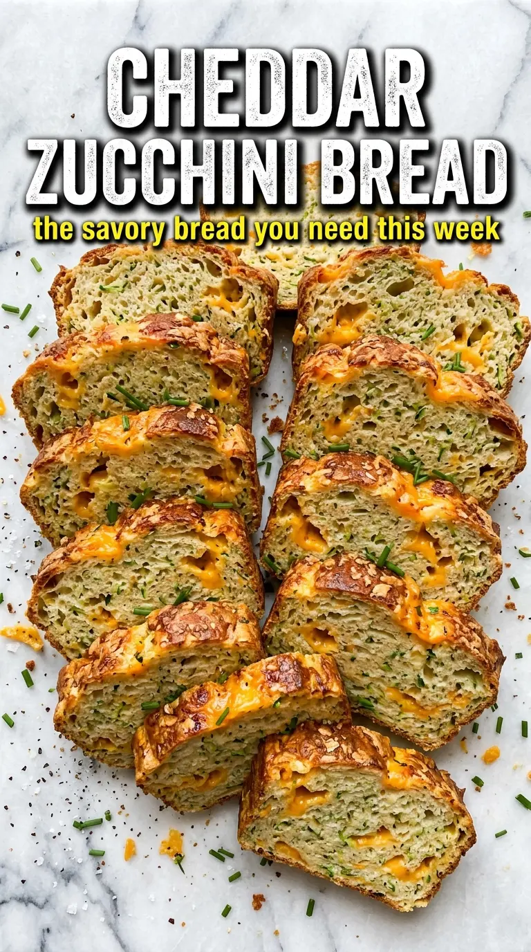 Slice of zucchini bread on a plate
