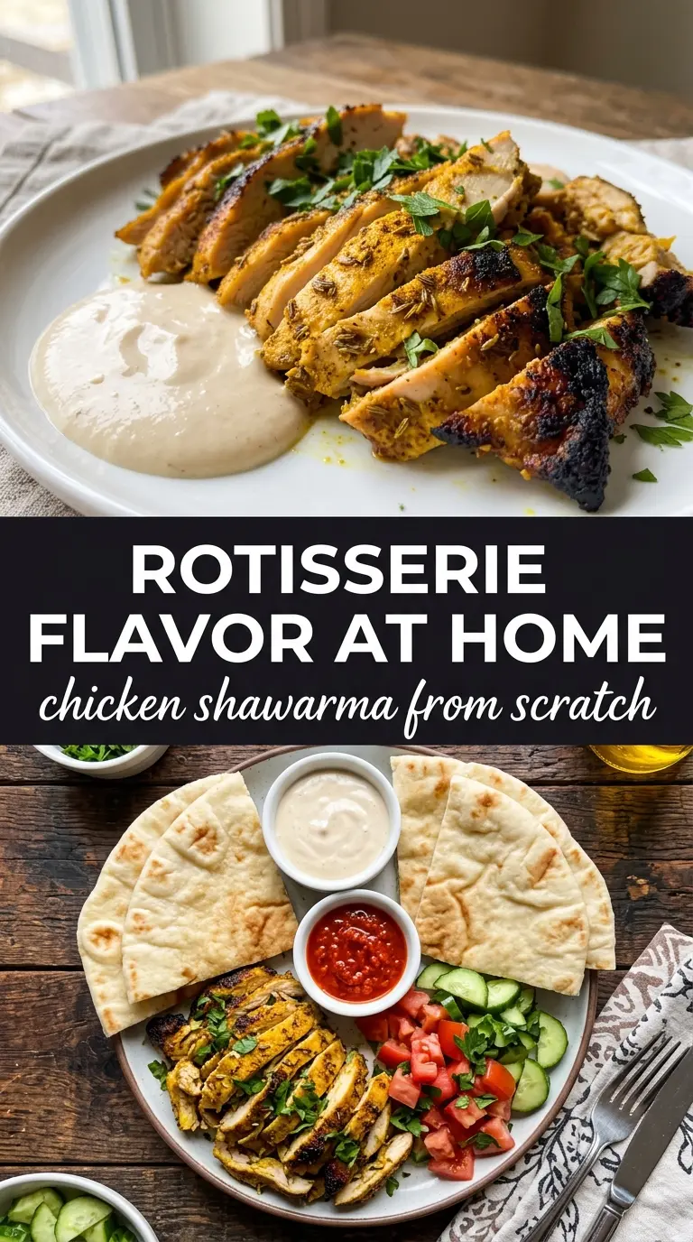 Chicken Shawarma spiced chicken pita tahini