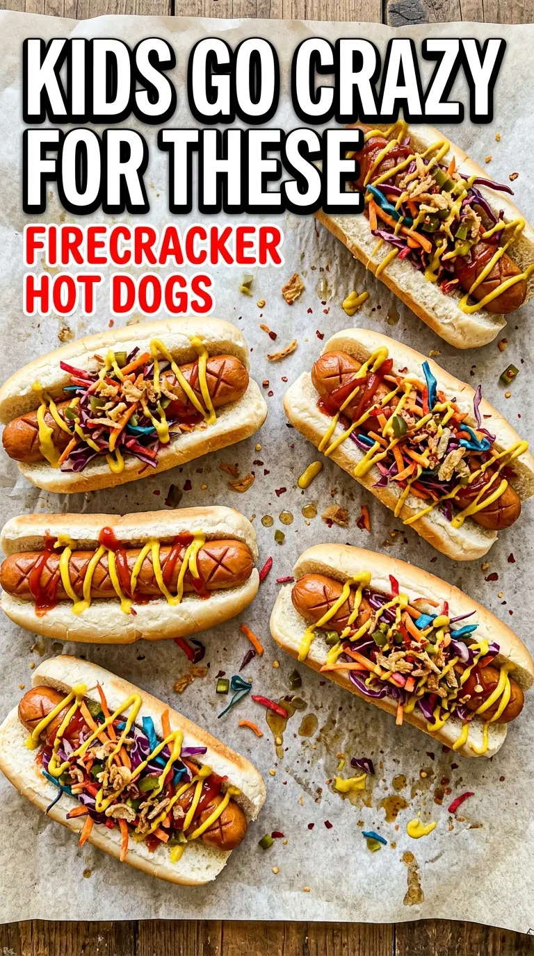 Firecracker Hot Dogs bacon-wrapped spicy