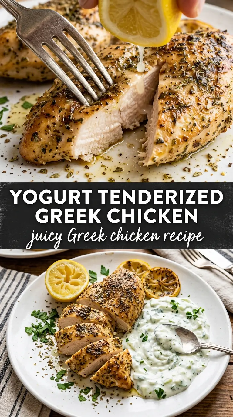Juicy Greek Chicken lemon oregano grilled
