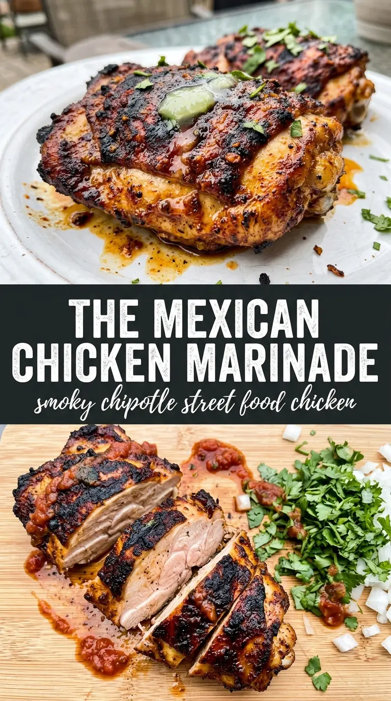 Mexican Chicken Marinade citrus-chili grilled
