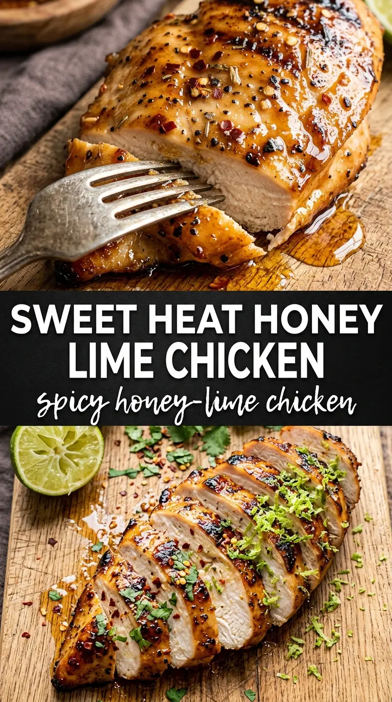 Spicy Honey-Lime Chicken sweet heat grilled