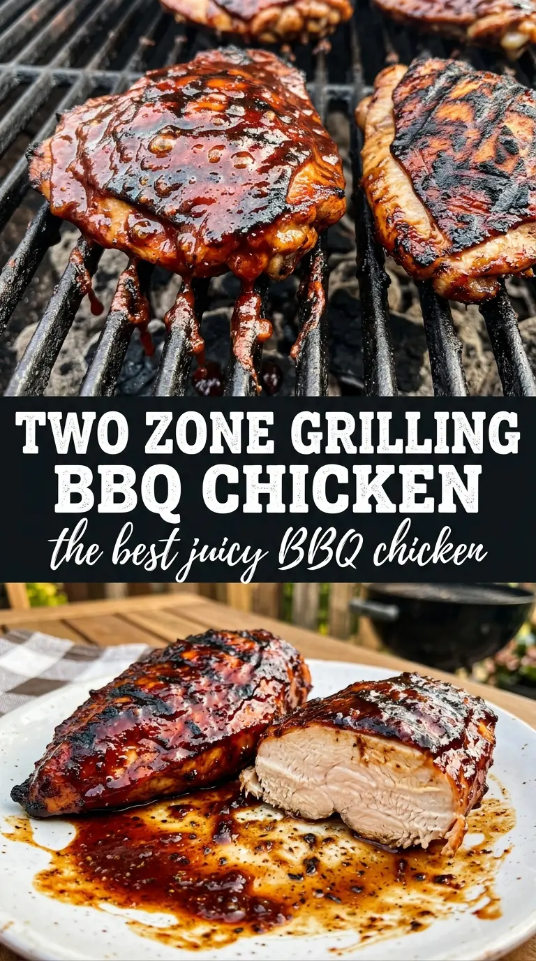 The Best Easy Juicy BBQ Chicken smoky glazed