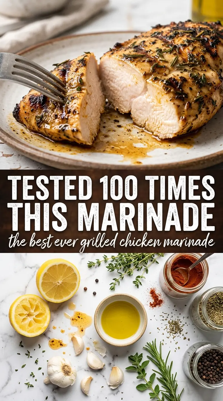 grilled chicken marinade juicy garlic