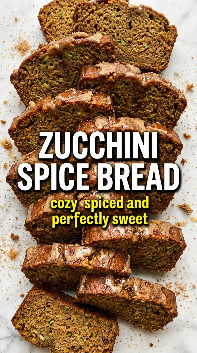 Zucchini Spice Bread warm spiced golden-brown
