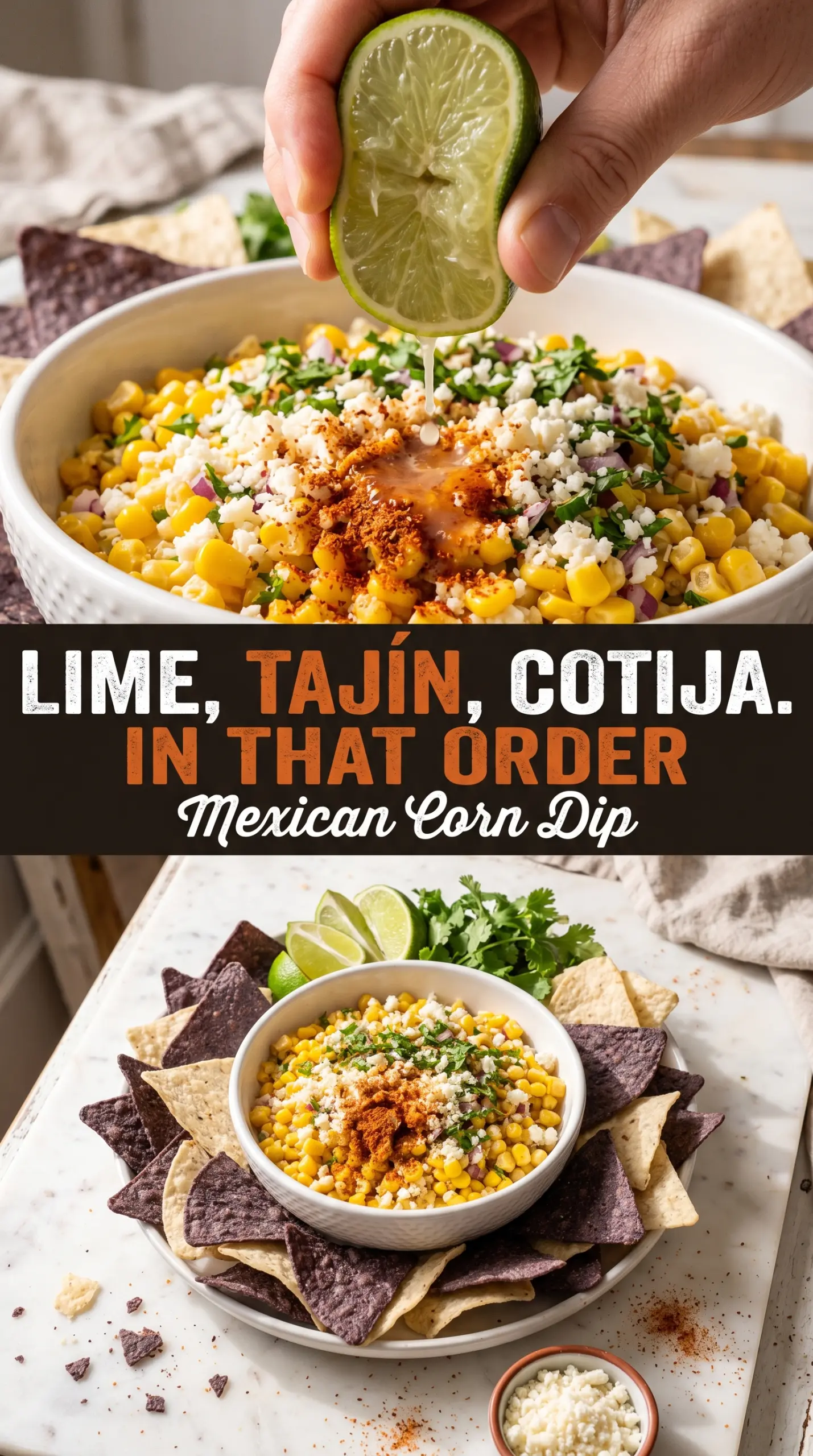 Mexican Corn Dip creamy charred cheesy