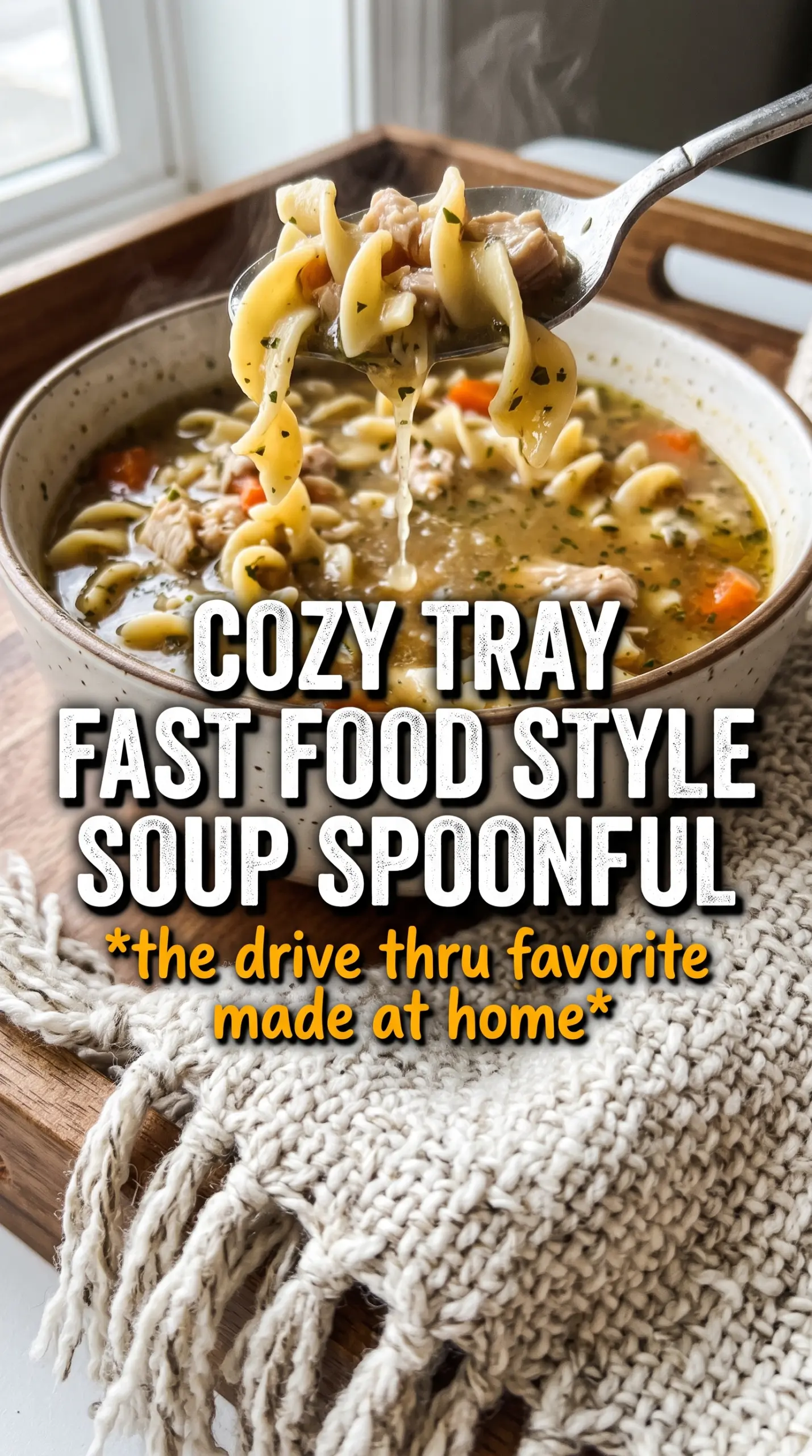 Chick-fil-A chicken noodle soup clear broth comforting