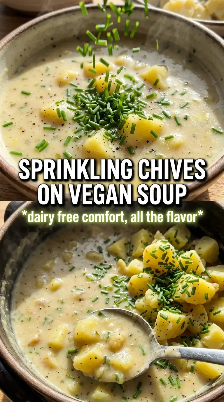 Creamy Vegan Potato Soup silky smooth coconut
