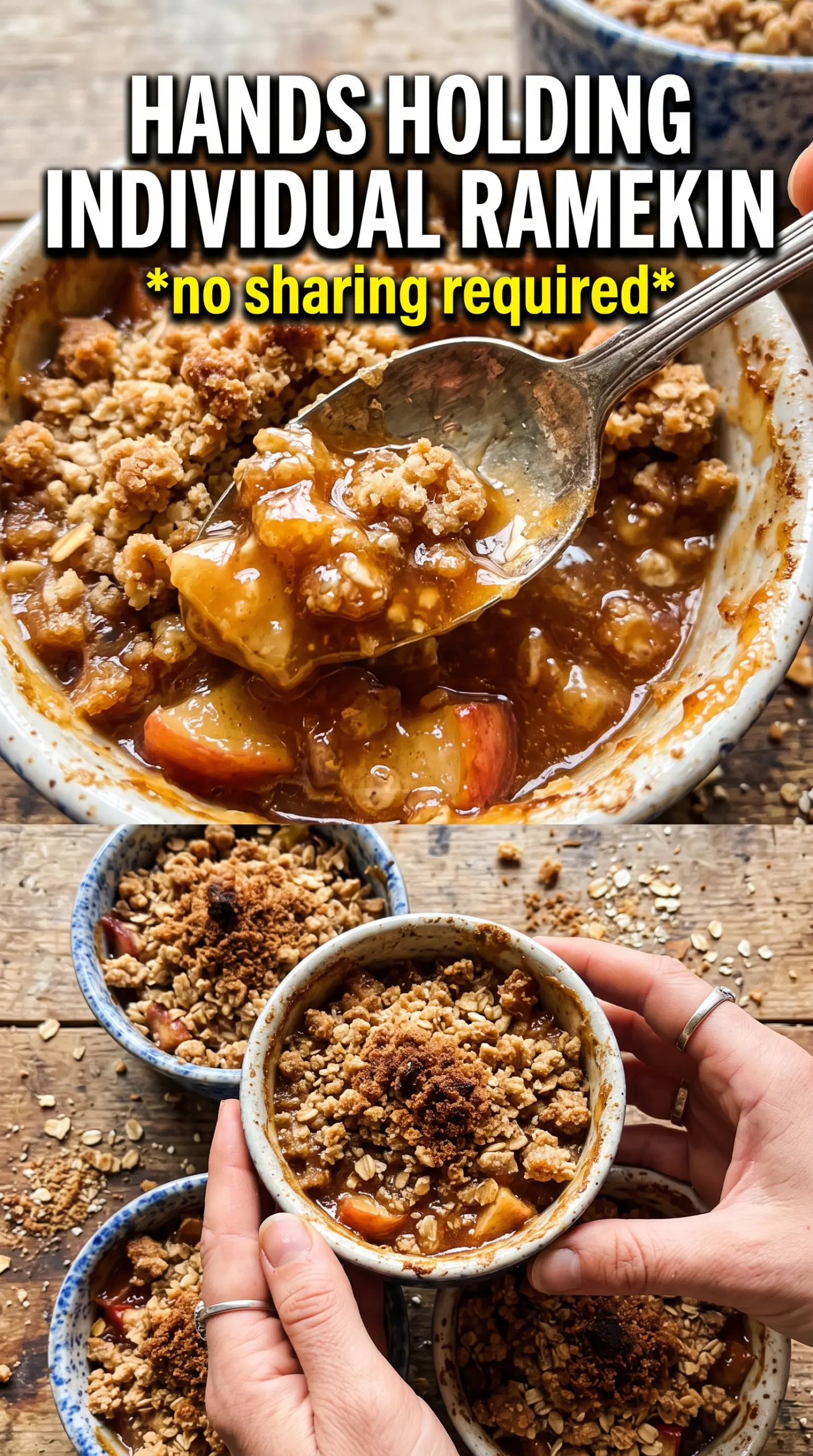 Prepared recipe ready to serve