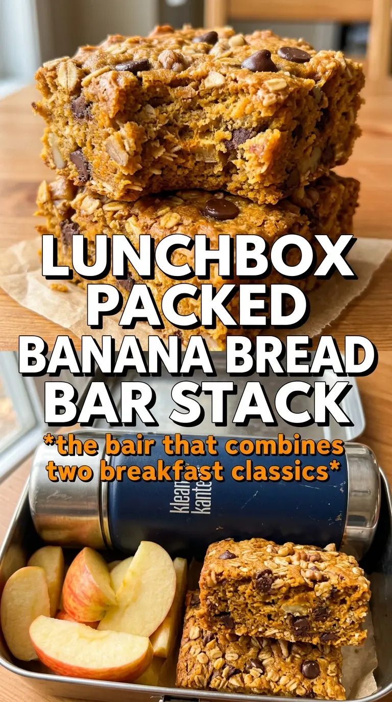 Pumpkin Banana Bread Bars golden moist glazed