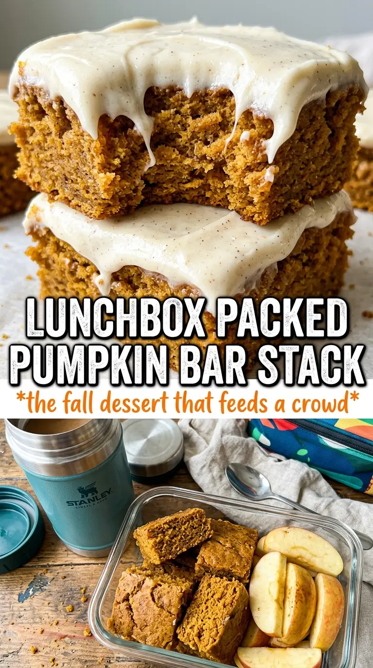 Pumpkin Bars with Cream Cheese Frosting moist spiced frosted