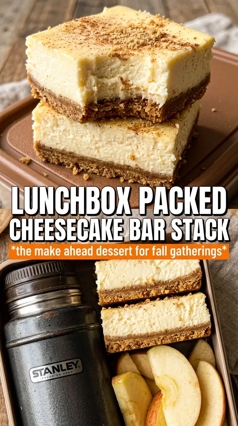 Pumpkin Cheesecake Bars creamy swirled layers