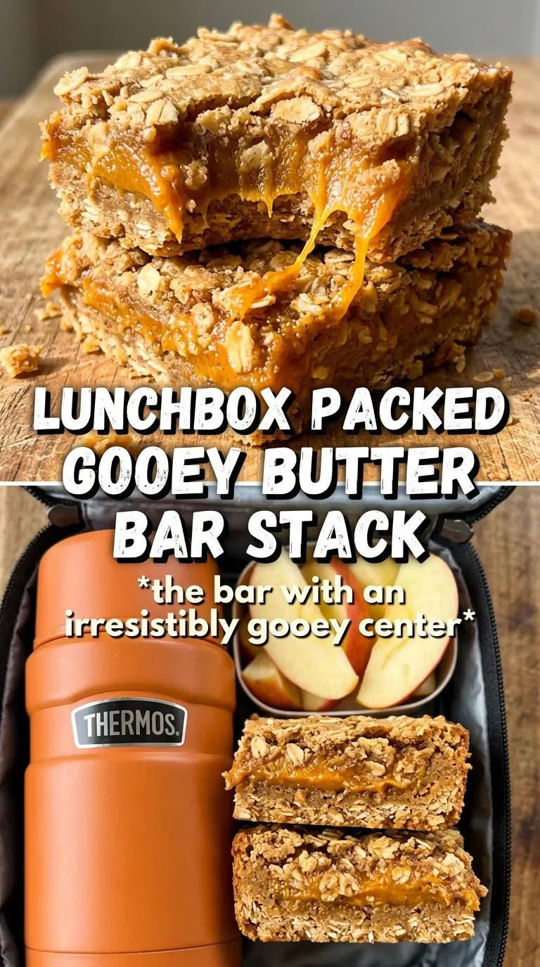 Pumpkin Gooey Butter Bars, gooey pumpkin, powdered sugar