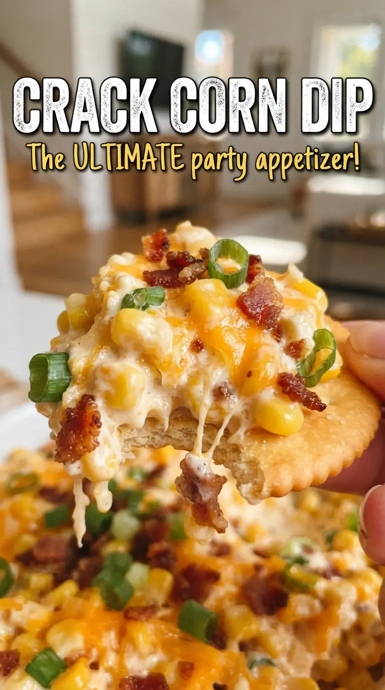 Crack Corn Dip cheesy bacon jalapeño